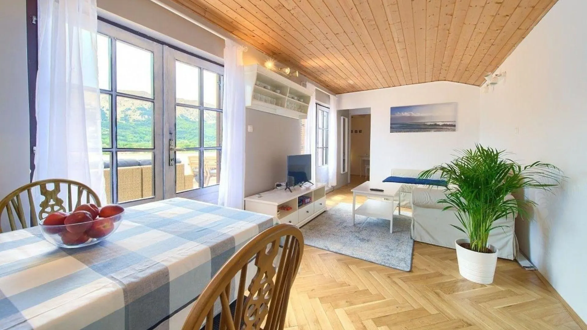 Apartment Wohnung In Baska Mit Grill